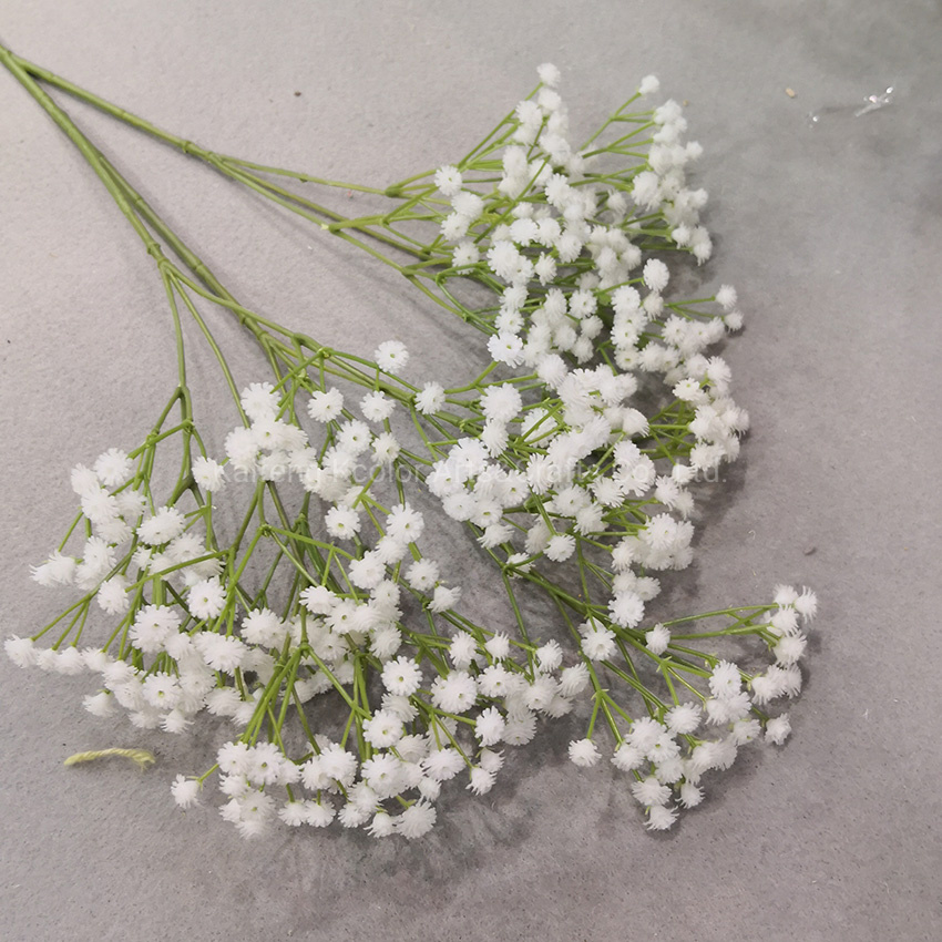 Real Touch Faux Plastic Flower Wholesale Artificial Gypsophila Flower for Wedding Decoration